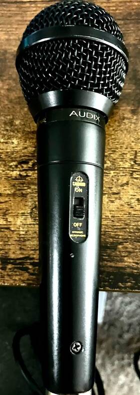 Cd-21 Audix Dynamic Microphone With Cable - Tested