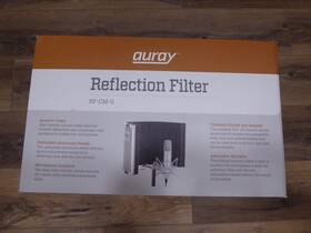 Rf-5p-45 Auray Reflection Filter / Microphone Isolation Shield Studio Recording