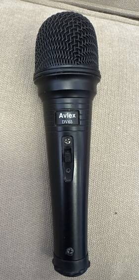 Dv65 Avlex Black Microphone