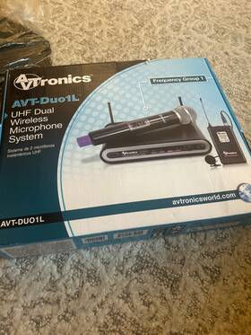 Sysavt1ledual Avtronics Professional 2 Channel Lapel Mic System High-quality And Versatile