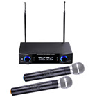 Aw-wms000003 Aw Audio Channel Uhf Wireless Microphone System Mic Dynamic Lcd