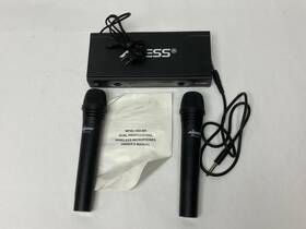 Mpwl1504-bk Axess 1504-bk Gently Used Dual Professional Wireless Microphones