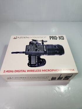 Azden 095528622520 Pro-xd 2.4 Ghz Digital Wireless Lavalier Microphone System