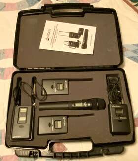 100upr Azden 330ult Uhf Wireless Microphones 310udr 35bt And