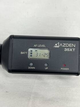 35xt Azden 300 Series Uhf Plug-in Transmitter