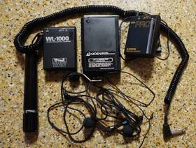 Wr2-pro Azden Wireless Microphone Lot - Anchor Transmitter And Recievers As Is