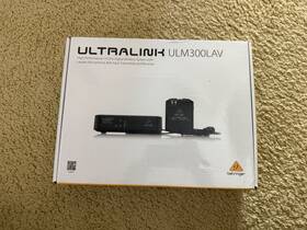 000-bqz02-00010 Behringer Ulm300lav Wireless Lavalier Microphone System