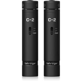 0504-abc86-001 Behringer C-2 Matched Studio Condenser Microphone Pair - Dark Edition