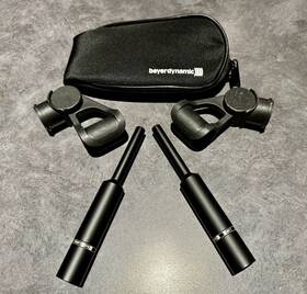 11113 Beyerdynamic 2 X Mm-1 Omnidirectional Condenser Measurement Microphones