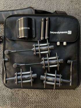 727717 Beyerdynamic Tg Drum Set Pro Large Microphone Kit