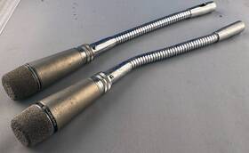 M60n Beyerdynamic 2 Gooseneck Dynamic Microphones Tested Working