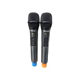 Wxm08 Bietrun Wireless Microphone With Echo/treble/bass Uhf 160ft Range Dual