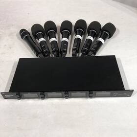 Wxm30 Bietrun Uhf Professional 8 Ch Wireless Microphone System With 7 Mics