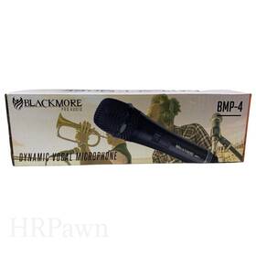 Bmp-4 Blackmore 710645121267 Pro Audio Dynamic Unidirectional Vocal Microphone With Xlr Cable