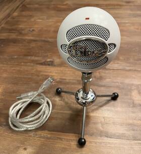 Blue 097855151148 Snowball Ice Plug Ftn Play Usb Microphone - Podcast Streaming Gaming-white