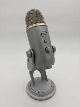 Blue 795044516289 Yeti Premium Usb Microphone - Silver Mic For Creators Cable Included