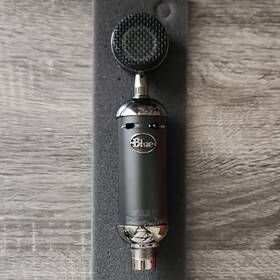 888-000250 Blue Baby Bottle Condenser Microphone Xlr Large Diaphragm Shock Mount