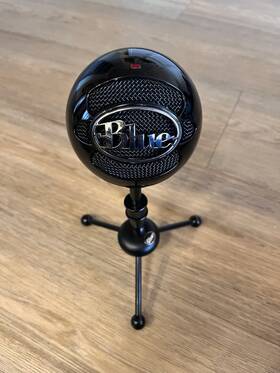888-000451 Blue Snowball Ice Usb Mic For Recording And Streaming On Pc Mac - Black