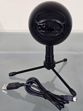 988-00067 Blue Snowball Ice Usb Microphone For Pc Mac Gaming Recording Streaming