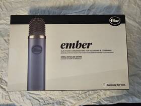Blu1547 Blue Ember Xlr Studio Condenser Microphone For Streaming And Recording
