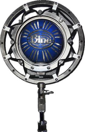 C1616-142 Blue The Ball Phantom Powered Dynamic Microphone And Ringer Shock Mount