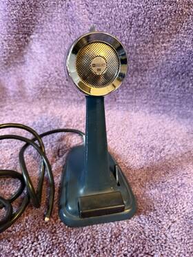 Kn4515 Blue Knight Intercom / Cb Desktop Microphone. Works Needs Connector