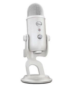Blue Microphones 097855180919 Yeti Usb Microphone Silver Mist With Manual And Cable