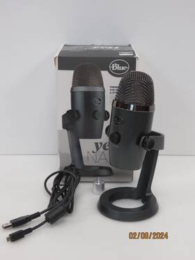 Be71 Blue Microphones 836213000281 Yeti Nano - Shadow Grey Premium Usb Mic For Recording And Streaming