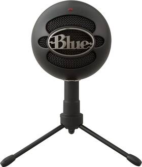 988-000063 Blue Microphones Logitech Snowball Black Ice Usb Microphone