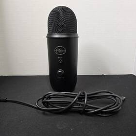 988-000104 Blue Microphones Yeti Usb Mic - Black For Recording And Streaming 3 Condenser Pc Mac