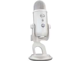 988-000529 Blue Microphones Yeti Premium Usb Gaming Mic With Vo Ce- White Mist Aurora Collection