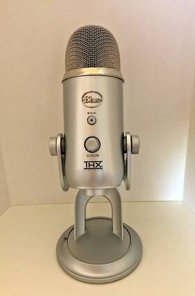 X0001xt7gz Blue Yeti Usb Microphone - Tested Pristine Condition Cable Not Included