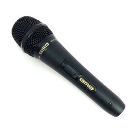 Nk-200 Bmb Moving Coil Microphone Black Uni Directional Imp 600 Ohm Karaoke Euc
