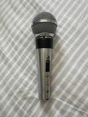 Nkn-200 Bmb Nickel Wired Dynamic Voice Microphone