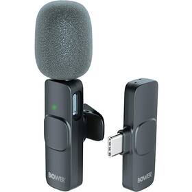 Wsc-lav1 Bower 636980871127 Wireless Lavalier Microphone Hd Audio For Content Creation