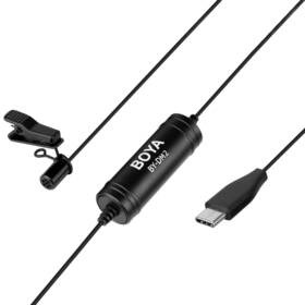 Boya 602168204995 Usb Type-c Omnidirectional Lavalier Microphone Mic For Android Ios