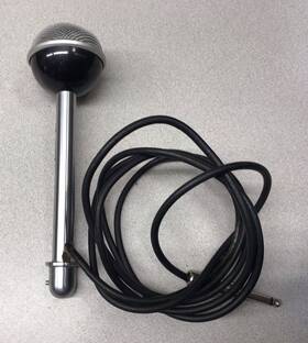 Ba-106b Brush Acousticel Crystal Mic Vtg Rare Clean