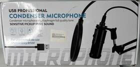 Bm-800 Caattiilaa Bm-65 192khz/24bit Professional Usb Condenser Microphone -bm-800