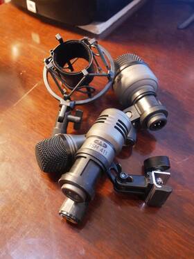 411-km212-tm Cad Mic Set Tsm 211 And A Small Shock Mount