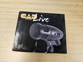 Cad 631922107623 D88 Large Diaphragm Supercardioid Dynamic Kick Drum Microphone - Used