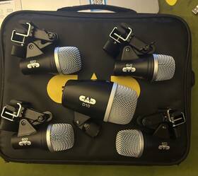Cad Audio 554442301669 Stage7 5 Piece Drum Mic Pack-includes Kick Snare 3 Tom Mics
