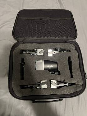 Cad Audio 711181263244 Stage7 7 Piece Drum Mic Pack - Includes Kick Snare 3 Tom