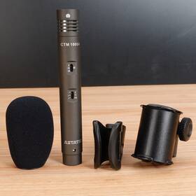 Ctm-1000a Cad Audio Dual Capsule Condenser Microphone With Accessories - Black