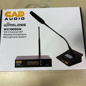 Wx1000bp-u Cad Audio Wx1000gn Wireless Gooseneck Podium Microphone System 550-590 Mhz 30726