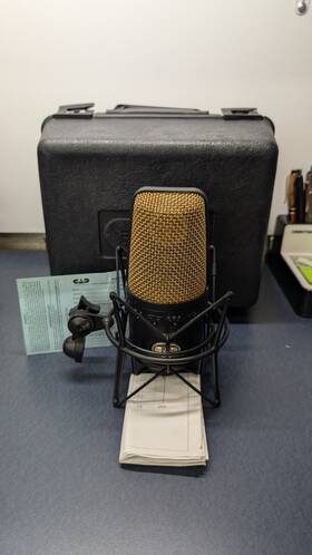 E300-2 Cad Gold Large Diaphragm Condenser Microphone With Shock Mount