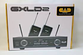 Gxld2-bbah Cad Audio Digital Dual Channel Wireless Bodypack Microphone System