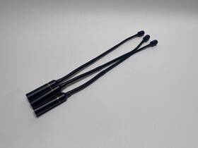 Mg115b Cad Lot Of 3 Miniature Electret Condenser Gooseneck Microphone