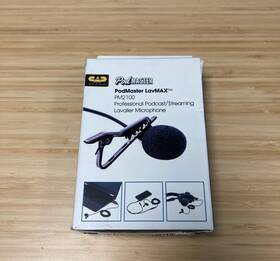 Pm2100 Cad Podmaster Lavmax Omnidirectional Lavalier Microphone - Used