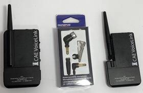 10646a-wvl Cae Voicelink 10646-wvl Lot 2 1 Olympus Me52w Microphone Read -untested
