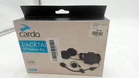 Cardo 828831836526 - Packtalk/smartpack Audio And Microphone Kit Single Pack Black
